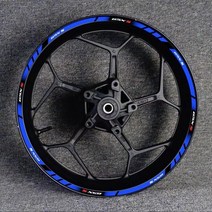 오토바이 부품스즈키 GSX-S750 오토바이 휠 허브 데칼 장식 세트 Gsxs 750 림 반사 방수 스티커, 06 6