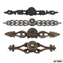 리폼플러스 럭셔리손잡이 1구손잡이 서랍장손잡이 장롱손잡이, 1개, 5. 무궁화_엔틱