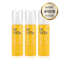 닥터비타 기미잡티개선 보습 멀티 비타민 안개분사 미백 화이트닝 미스트 80ml, 80g, 3개