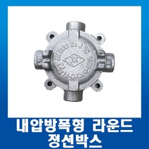 내압방폭형 라운드 정션박스-54mm 쟌숀박스 쟝숀박스 방폭자재, 졍션박스54mm