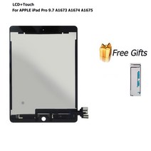 아이패드 액정 자가 수리 키트 접착제 9.7 "ipad Pro 2016 A1673 LCD 디스플레이 터치 스크린 디지타, 01 WHITE