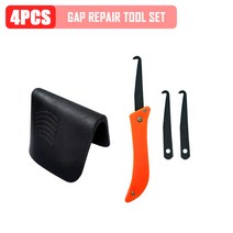 견고한 Tile Gap Repair Tool Set Caulking Finisher Polyurethane Sealant Smooth Scraper with Hook Knif, 08 Set 9