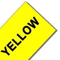 레트로한글타자기 옛날 빈티지소품 타자기Dymo D1 호환 수동 타자기 리본 45013 12/19/24mm 라벨 테이프, 07 Black on Yellow_03 12mm