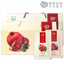 청춘농장 석류즙 1박스 30포 + 레드비트즙 1박스 30포, 60, 단품