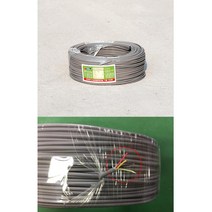 통신선 인터폰선 2P 네가닥 150m 빌라 연동선 주택 비디오폰 아파트 현관, 1개