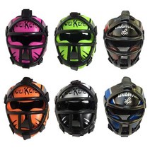 태권도 헤드기어 킥복싱 무에타이 두꺼운 보호 헬멧, 에스 마스크가 없는 파란색과 검정색