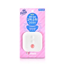 에어후레쉬 데옥스 화장실용 비치형 방향제 은은한 꽃잎향 본품, 6ml, 1개