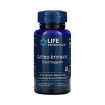라이프 익스텐션 Arthro-Immune Joint Support 60 식물성 캡슐