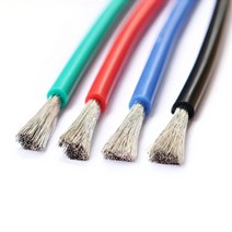 실리콘 케이블 전선 18 AWG, 파랑