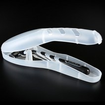 외출 여행 휴대용 면도기 보관 투명 고정 커버 케이스