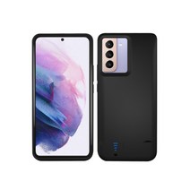 리아 삼성 갤럭시 S22 플러스 울트라 거치대 일체형 고속충전 보조배터리 케이스 5000mAh, S22Plus