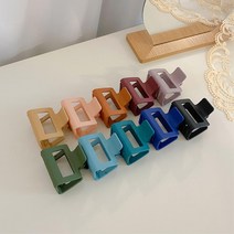 무광 귀여운집게핀 학생머리집게 5개 반묶음헤어핀 꾸안꾸 혼주악세사리 프렌치스타일