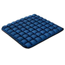 에어셀 방석 공기방석차량용 에어쿠션 사무실 방석 쿠션 의자 방석 45cmX45cm, 블루