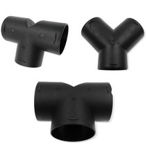 무시동히터 부품 T분배관 Y분배관 60mm 90mm 연장배관 베바스토 에버스패커 히터호환, T분배관 90mm