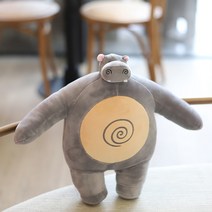 소두 곰 인형 장식인형 못난이 뽀글이 하마 너구리 코끼리 개구리 선물, 32cmcm