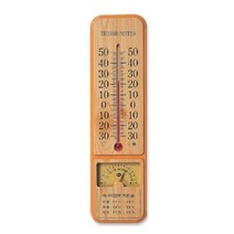 [P1M] 포비 온습도계 막대고정형 나무무늬 / 습도계 온도 측정용공구 산업용품 공구 ( P1M / 632594EA ), 1, 본상품선택