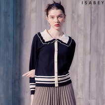 22 배색카라 단추 풀오버 (VFUCI2912)