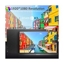 KYY 포터블 모니터 15.6' FHD 1080P 랩탑 USB C HDMI 게이밍 울트라-슬림 IPS 디스플레이 w/스마트 커버 스피커 Plug Play 외장 PC 폰 Mac X