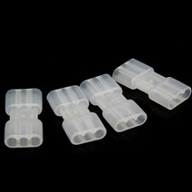 12 홀 홀더 라이트 전조등 스틱 실용적인 화학 태클 악세사리 로드 팁 루어 야간 형광 3 커넥터 스냅 쉽, [01] 2PC Bracelet