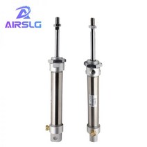 MSA MSA25 Srtoke 단동스테인레스스틸실린더공압미니m 실린더 MSA25X25S-CA-U-CM-10S-20S-30S-40S-50S-60S-70S 10-300mm, MSA25X300S_-CM Round-end type