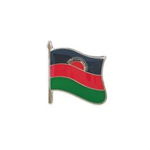 세계각국의 휘날리는 국기 뺏지-말라위