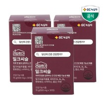 GC녹십자 건강한가 밀크씨슬 500mg 30정 3개월분, 단품, 단품