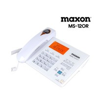 S/ADEE 맥슨 자동응답전화기/MS-120R/녹음/스피커폰/발신자 녹음전화기 자동응답전화기 762540EA, undefined, 본상품선택, 본상품선택