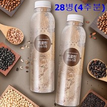 수내츄럴 프로틴 미수가루 식물성 단백질 쉐이크 비건 ISP 보충제 레시틴 대두 쌀눈 현미 보리 오곡분말 식사대용 복합 파우더, 28개입, 44G