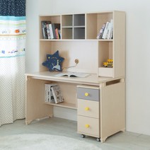 [20조한정 추가할인쿠폰] 에보니아 레이 전면책상1200, 전면책상(십자선반포함) 그레이