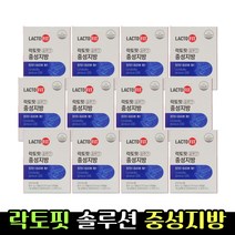 락토핏 유산균 솔루션 중성지방 270mg 30캡슐 식약처인증 12박스