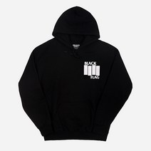 [락아메리카/ROCK AMERICA] ROCK PULLOVER (BLACK FLAG BLACK) 락티 메탈티 블랙플래그