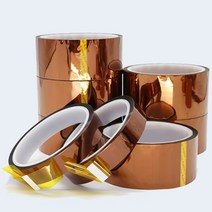 캡톤 고온 내열 테이프 폴리이미드 필름 테이프 12mm, 주니팝쿠팡 캡톤테이프-12mm, 캡톤테이프-12mm