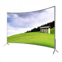 4K 80인치 TV 40 50 60 70 80 90 대형티비 초고화질 슬림 스마트티비, LED-65 곡면 + A