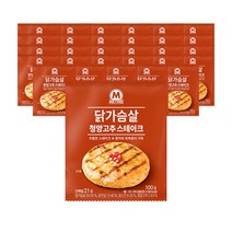 미트리 닭가슴살 스테이크 청양고추 100g, 30팩