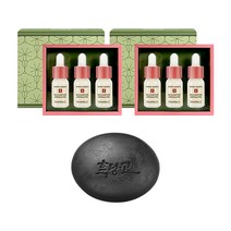 동국제약 기미관리앰플 시즌3 10ml x3 세트 2박스 + 흑당고 비누 고체팩 110g, 단품