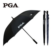 PGA 암막 70 자동장우산 본품 선물용케이스 포함, 블랙