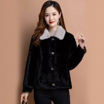 밍크코트 모피코트 퍼코트 Haining 모피 코트 밍크 코트 여성용 짧은 서양식 정장 칼라 리얼 밍크 벨벳 밍크 모피 전체 밍크 2022 new