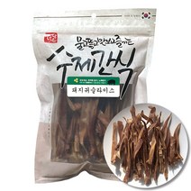 더담은 수제간식 돼지귀슬라이스 150g, 1봉