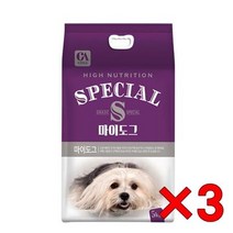 불독 강아지사료 애견주식 소형견자견 5KG 3묶음