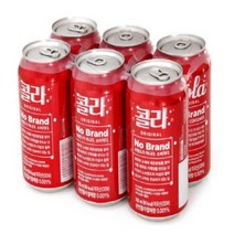 노브랜드 콜라 COLA 355ml 6개 x 3세트, 18개