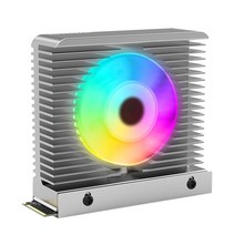 M.2 2280 히트 싱크 냉각기 SSD 히트 싱크 argb 냉각 열 패드 4 핀 라디에이터, S