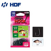 [해동조구] 드림훅 NSB 블랙니켈 바늘 붕어바늘덕용 HH-556 (100개용) 낚시바늘