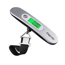 FREETOO 휴대용 수화물 저울 디지털 여행용 체중계 110파운드/50KG 용량