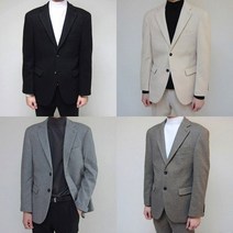 양룸 남자 캐시미어 겨울 세미 정장 수트 세트 95~115