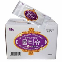 성진켐 리오프리미엄물티슈 50g 400매 1박스 업소용물티슈 일회용물티슈