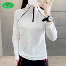 SHENGBO여성스판긴팔집업티셔츠_봄산행작업복빅사이즈환절기