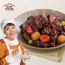 김수미그때그맛 김수미 비법양념 뼈없는 소갈비찜 500g 4팩/7팩, 02. 뼈없는 소갈비찜 500g x 7팩