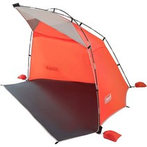Coleman 콜맨 선 쉘터 스카이 셰이드 그늘막 휴가 물놀이 캠핑, Tiger Lilly, Large