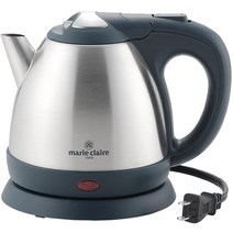 Tamahashi 마리 클레어스테인레스 스틸 전기 주전자 0.8 ℓ