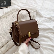 가방 여성 고급스러운 질감 트렌디 스퀘어 가방 미니 스퀘어 숄더 크로스 레드 북